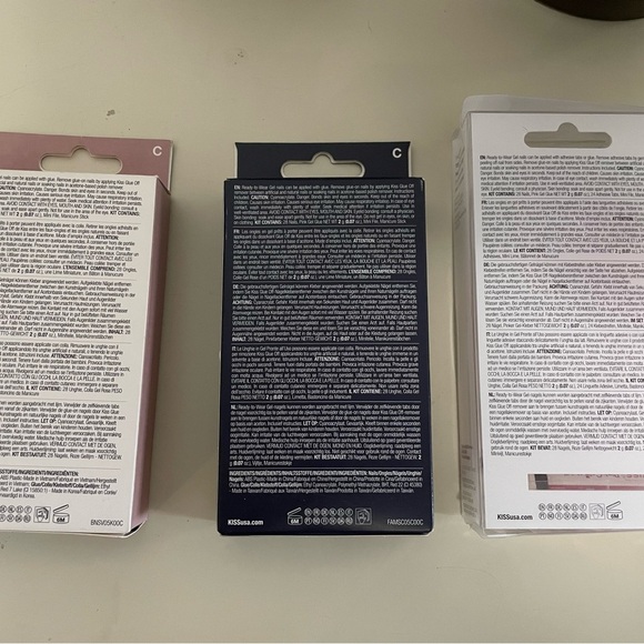 Kiss press on nail - lot of 3 - Picture 6 of 6